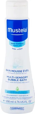 Obrázek produktu pro Mustela Multi-Sensory pěna do koupele 200ml