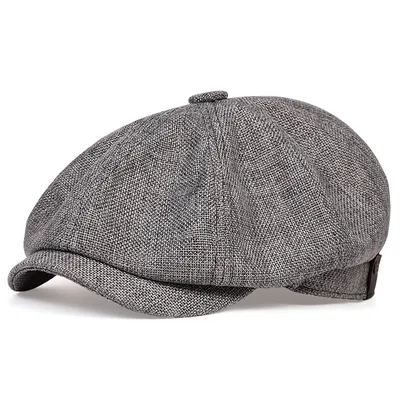 Obrázok produktu pre Baretka Thomas Shelby-Tmavo Sivá/L KP11082