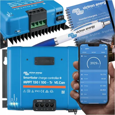 Obrázok produktu pre Solárny regulátor MPPT Victron Energy SmartSolar 150/100-Tr VE.Can