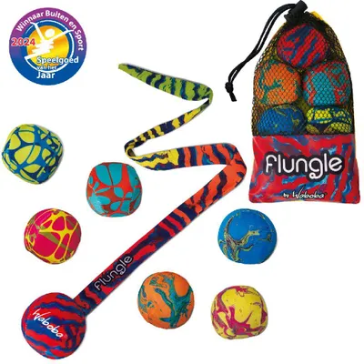 Produktbild von Waboba Outdoor-Spielzeug Flungle Tailball Set 7 Stück Wasserspaß