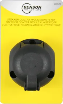Immagine prodotto di Connettore a spina a 7 poli contro plastica Presa per rimorchio plastica