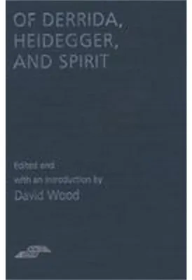 Produktbild von Of Derrida Heidegger and Spirit
