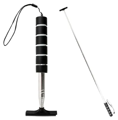 Image de Essuie-glace télescopique pour voiture, jusqu'à 98 cm, noir