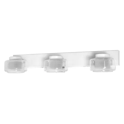 Produktbild von Ledvance LED Wandleuchte Spiegellampe Orbis Flame Weiß IP44 3x 5,5W 1050lm Click CCT 3000K - 4000K