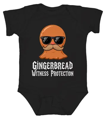 Obrázok produktu pre Perníková ochrana svedkov vtipné fúzy slnečné okuliare unisex detské body, čierne, 18/24