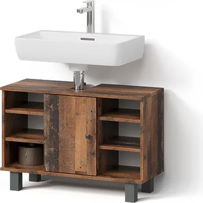 Produktbild von Waschbeckenunterschrank Livinity Fucino Antikholz 80 x 54 cm, Model 52635