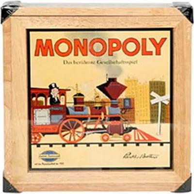 Produktbild von Monopoly Nostalgie klassisches Spiel Brettspiel 1935 Design in Holzbox Deutsch