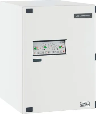 Produktbild von Burg Wächter Paketbox eBoxx EASY+ GV 645 W weiß BxHxT 575/760/450 mm