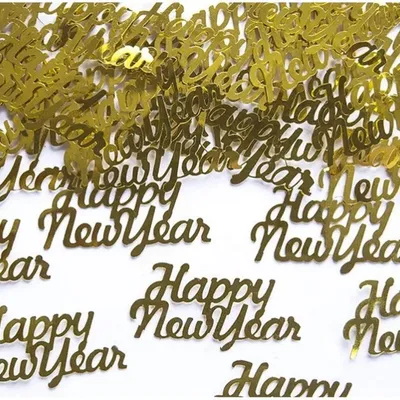Image de Confettis transparents Happy New Year
