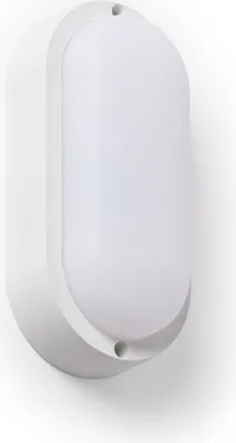 Produktbild von LED Deckenleuchte 15W Oval für Außen 85x173 mm IP65 Weiß 4000K Neutralweiß