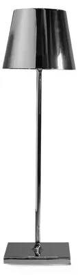 Immagine prodotto di Lampada a led da tavolo Poldina Pro Oro Lucido ricaricabile e dimmerabile con batteria fino a 12 ore