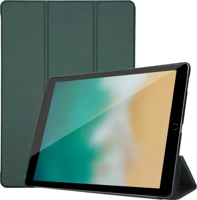 Productafbeelding van imoshion Trifold Bookcase voor de Apple iPad Pro 12.9 (2017) / Pro 12.9 (2015) - Donkergroen