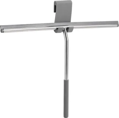 Produktbild von REIKA Duschkabinenabzieher TAMA mit Halter 40 cm grau/edelstahl Halter aus Silikon