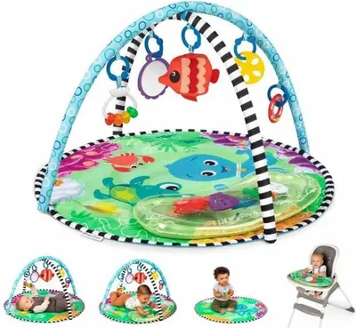 Produktbild von Baby Einstein Babygym Wassermatte 2-in-1 Spielmatte sensorisches Spielzeug