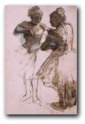 Immagine prodotto di Stampa artistica "Due ballerine" di Edgar Degas – 20 x 30 cm – non incorniciata