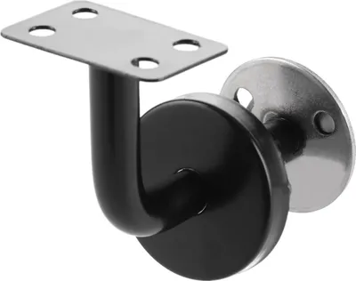 Productafbeelding van Schwarz handrailbeugel - 6 stuks - roestvrij staal - 60 x 80 mm