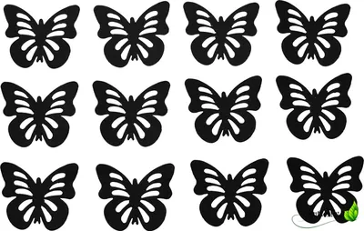 Produktbild von Schmetterlinge Papier, 3D-Aufkleber, Farbe:schwarz