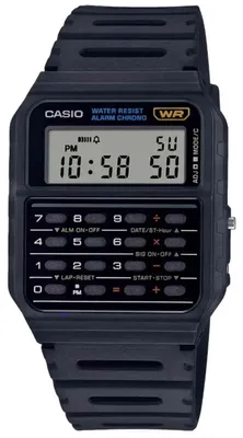 Produktbild von Casio Armbanduhr CA-53W-1ER Rechnerfunktion schwarz