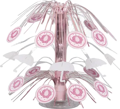 Image de Unique Party Rose Eléphant Cascade Baby Shower Décoration SG10624 (taille unique) (Rose)