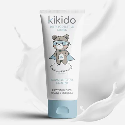 Produktbild von Kikido Windelcreme Babyschutz 100ml - Wechselcreme Zinkoxid 10% und Ringelblume