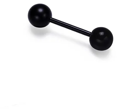 Image de Mono-boucle d'oreille Sagapò Noir Collection Rogue - homme