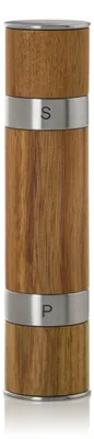 Produktbild von AdHoc Pfeffer- und Salz-Doppelmühle Duomill, CeraCut® Ceramic Mahlwerke, Edelstahl / Akazienholz / Kunststoff