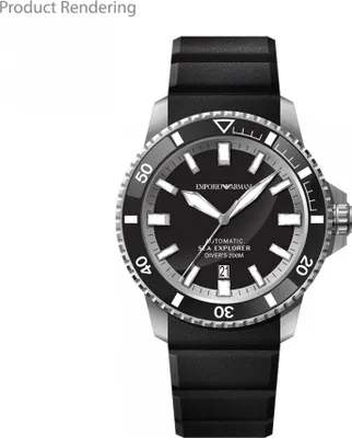 Produktbild von Zegarek męski EMPORIO ARMANI AR60086 czarny sportowy