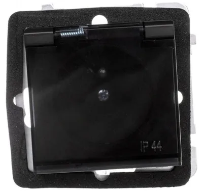Obrázok produktu pre Ospel GPH-1RZP/m/33/d, Čierna, IP44, 16 A, 71 mm, 42 mm, 71 mm