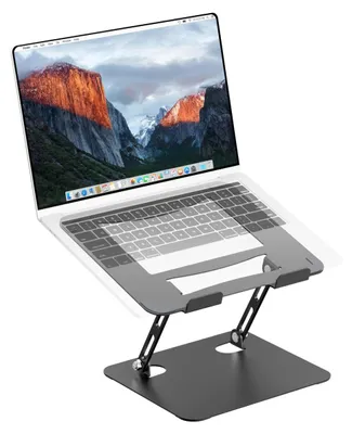 Produktbild von Laptopständer Notebookständer Laptophalter - Verstellbar - 11 bis 15 Zoll - Faltbar - Schwarz