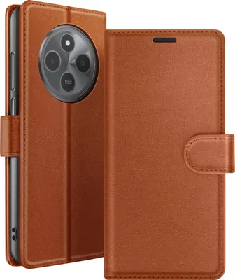 Immagine prodotto di Zanaé, Custodia Xiaomi Redmi 14C / Poco C75 con supporto e sportello magnetico, marrone