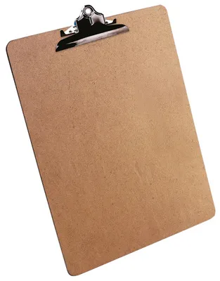 Image de Q-Connect® KF11208 Planchette à pince - A3 vertical, bois, marron