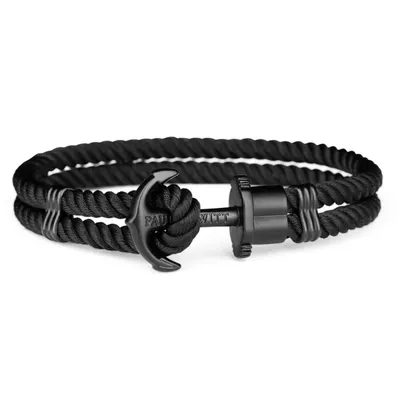 Produktbild von PAUL HEWITT Nylonarmband PHREP schwarz PH-PH-N-B-B