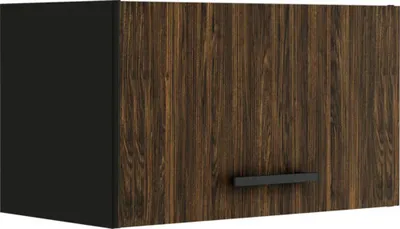 Produktbild von Optifit Klapphängeschrank Rimini409 BxTxH 60 x 34,6 x 35,2 cm nussbaum matt zerlegt Anschlag reversibel KURI WK606-9+