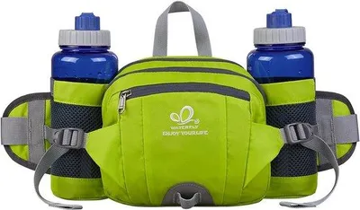 Produktbild von Famanu Hüfttasche für Wandern und Reisen mit Flaschenhalter - Multifunktionale Rucksack für Outdoor-Aktivitäten