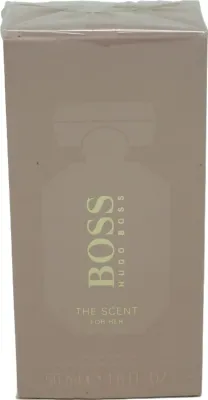 A product box for Hugo Boss The Scent For Her Eau de Parfum.