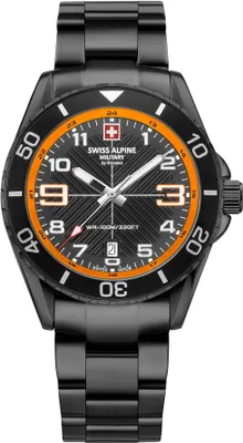 Produktbild von Swiss Alpine Military Herren Uhr Analog Quarz 7029.1179SAM Edelstahl