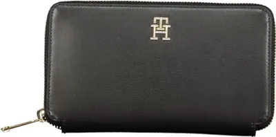 Produktbild von TOMMY HILFIGER DAMEN GELDBÖRSE SCHWARZ : Farbe - Schwarz, Größe - UNI Größe: UNI Farbe: Schwarz