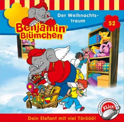 Produktbild von CD Benjamin Blümchen #52 Der Weihnachtstraum