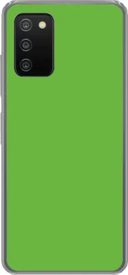 Produktbild von MuchoWow® Handyhülle Schutzhülle Hülle für Telefoonhoesje Samsung Galaxy A03s Grün - Farben - Natur Silikon Softcase Handy Hülle - Schutz