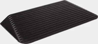 Produktbild von bepco  Türschwellen-Rampe aus Gummi – Schwarz, 9 cm hoch