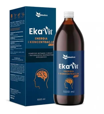 Produktbild von Ekamedica Ekavit Energie und Konzentration Plus 1 l
