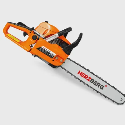 Produktbild von Herzberg 58cc Benzin-Kettensäge, 2-Takt-Benzin-Schneidwerkzeug