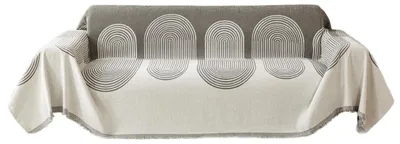 Imagen del producto de Funda para sofá EBETA, funda para sofá de 2, 3 o 4 plazas, funda para sofá de esquina (gris, 180 x 300 cm)