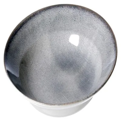 Image de Assiette à pâtes - Bleu-gris - grès - Ø 29 cm