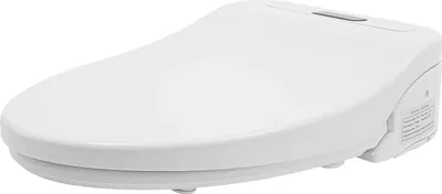 Produktbild von Bidet-Toilettensitz, V-förmig, kabelgebunden elektrisch, WEISS, 220V, EU-Stecker
