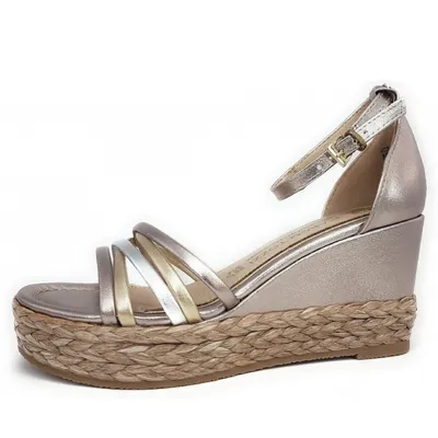Produktbild von Marco Tozzi Damen Sandalette in Beige, Größe 37