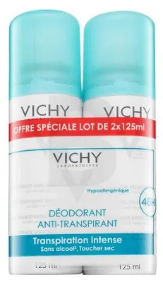 Obrázok produktu pre Vichy deodorant Déodorant Anti-Transpirant 48H 2 x 125 ml
