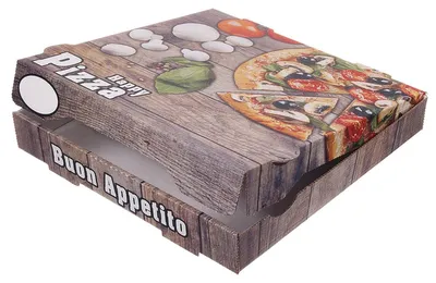Produktbild von Pizzakarton Piccante 26x26x4,2cm