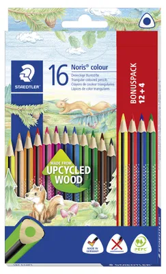 Produktbild von STAEDTLER Noris colour 187 Buntstift Etui mit 12+4 Farben