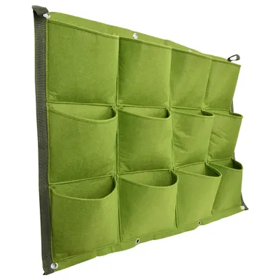 Produktbild von Pflanzentasche, vertikale Pflanzentasche, Wandpflanzentasche, hängende Pflanzentasche, Pflanzentasche